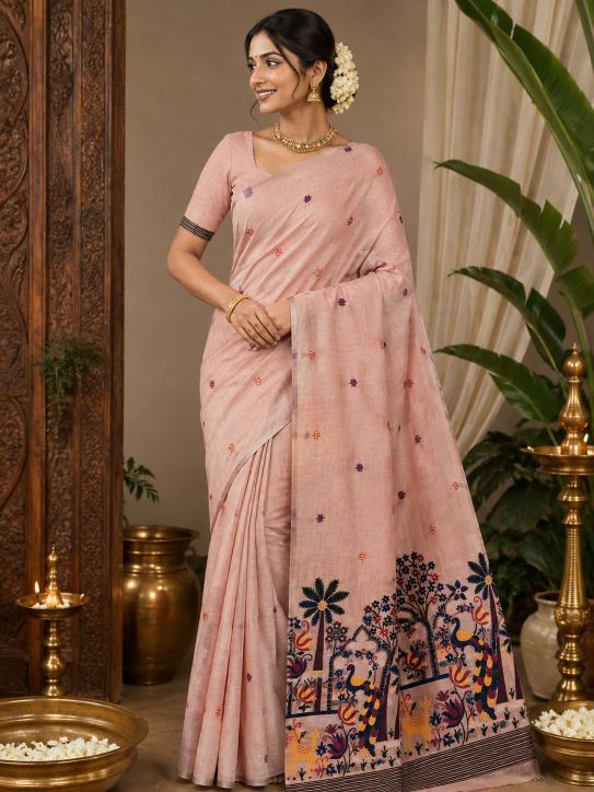 Nivara shahi peacock wholesale saree price list